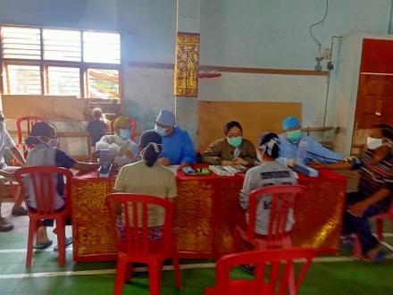 Vaksinasi Lanjutan Gelombang 5 Tahap Pertama Di Desa Titab